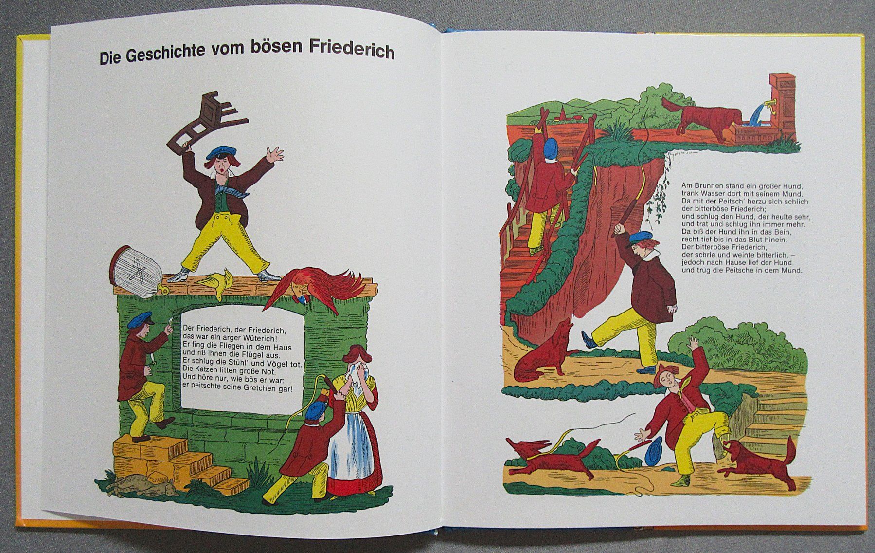 Bücher: Max und Moritz & Der Struwwelpeter in einem Bilderbuch – Gebraucht aus Auenstein von Padabimbim 2