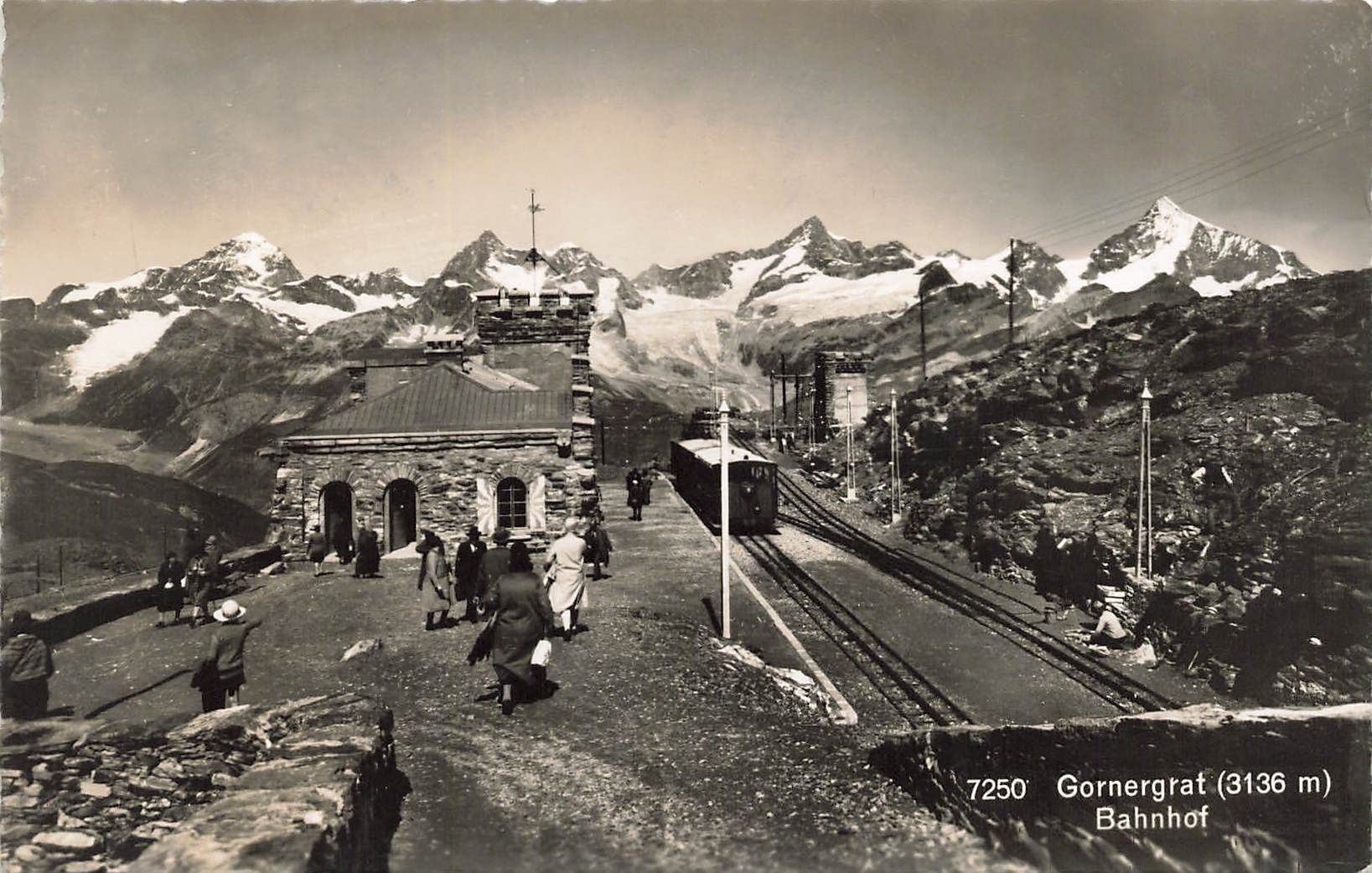 Cartoline postali: Gornergrat (VS) – Bahnhof Gornergrat Bahn – Usato da Biasca venduto da Blenio71