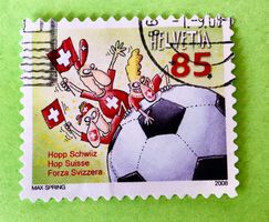 Nr. 1275 HOPP SCHWIIZ GESTEMPELT 2008   