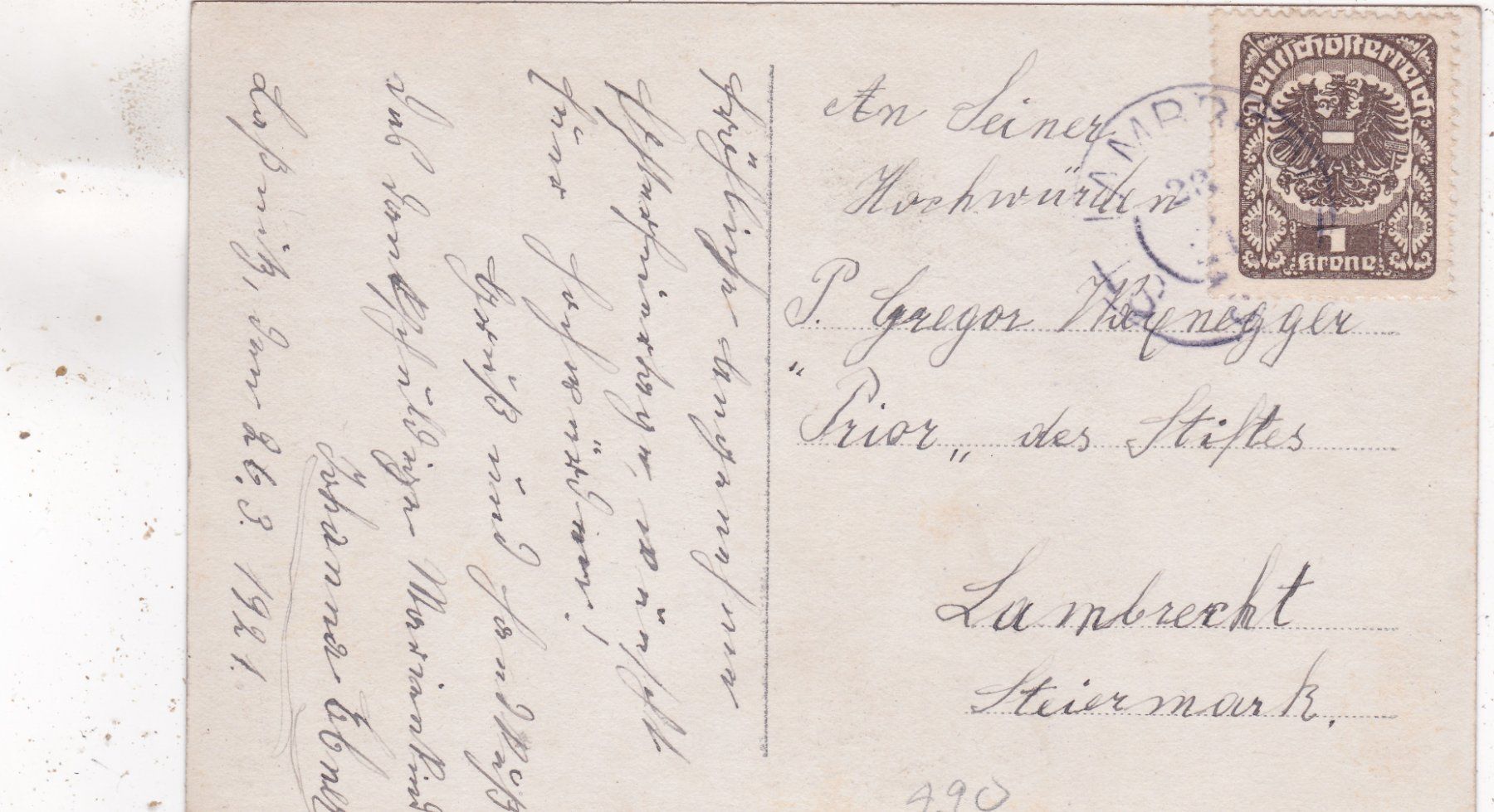 Cartoline postali: Deutschland Kitsch Kinder Schaf Engel 1921 – Usato da Herisau venduto da Lisegrat2008 1