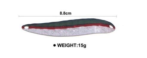 Esche: Forelle / Hecht Schlepplöffel 88 mm – Nuovo (secondo la descrizione) da Arbon venduto da Helmuth 8