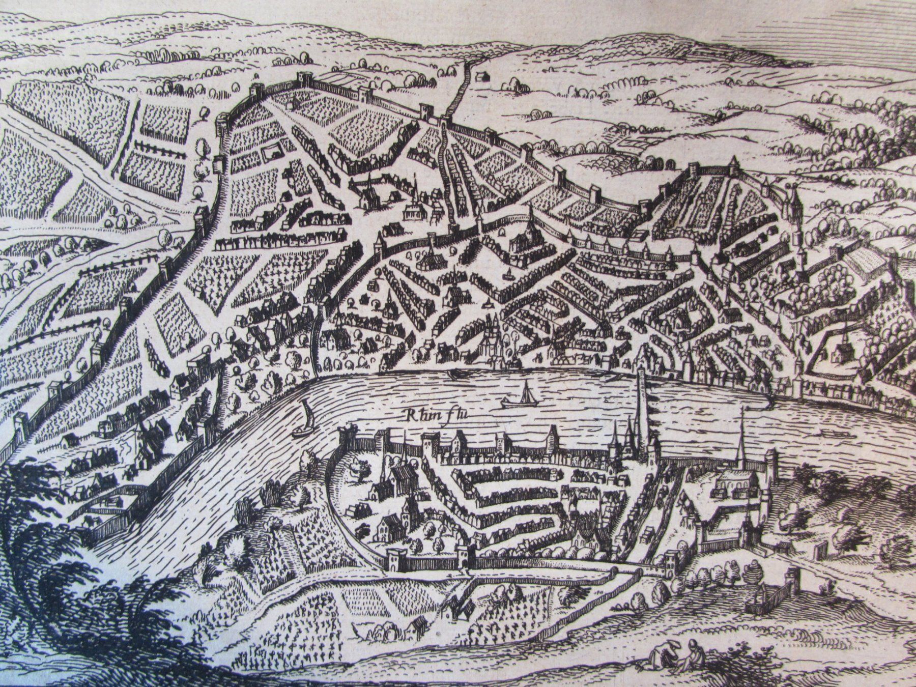 Incisioni: Basel, Kupferstich ,1616 – Usato da Walchwil venduto da Shells1
