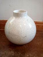 Mid century Vase Krakelee Glasur vintage Keramikvase 50s 60s