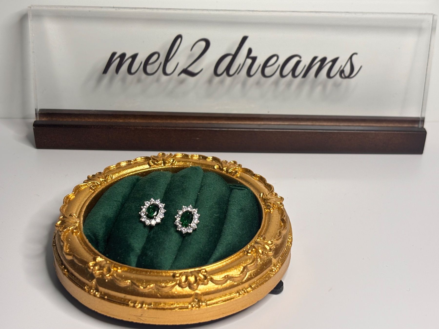 Orecchini pendenti & Orecchini a lobo: Boucles d’oreilles émeraudes ✨ – Usato da Lausanne venduto da mel2dreams 5