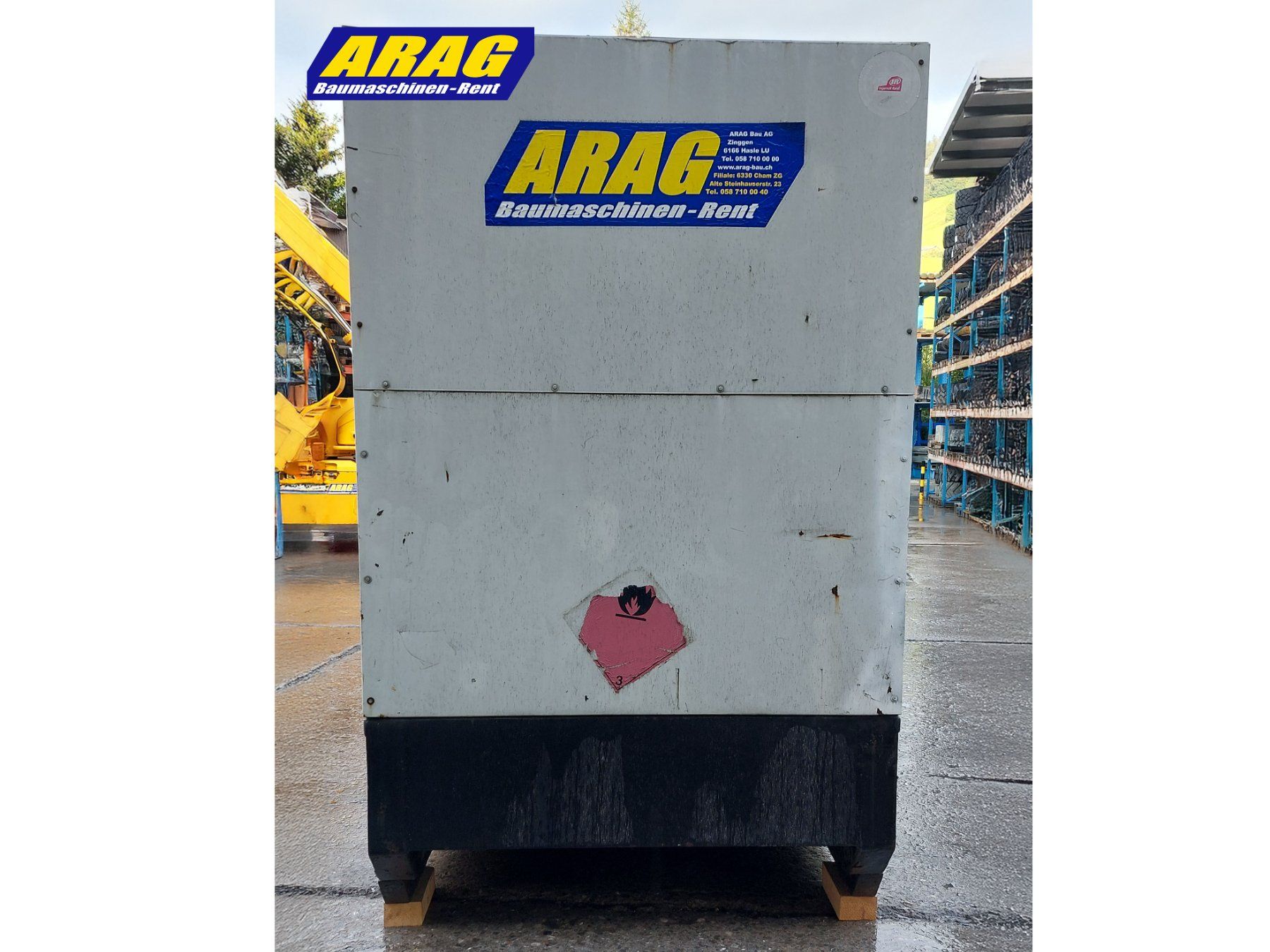 Generatori di corrente: Doosan G400-III Notstromaggregat – Usato da Hasle LU venduto da Arag08 3