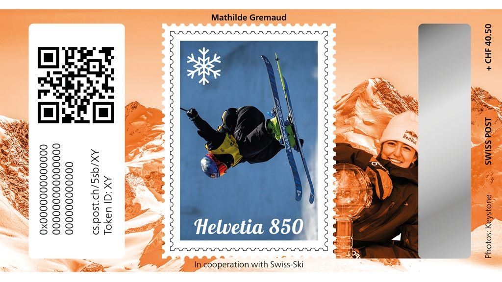 Tutti i francobolli: Swiss Crypto Stamp 5.0 - ID4 M. GREMAUD  Bronze Edition – Nuovo e nell'imballaggio originale da Sementina venduto da Thenomads