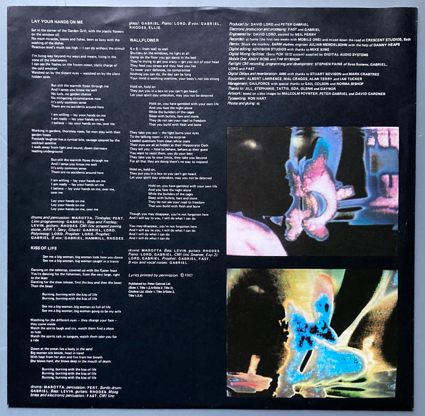 Dischi in vinile: GENESIS / PETER GABRIEL - PETER GABRIEL – Usato da Poliez-Pittet venduto da Newtown-Records 2
