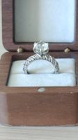 Bague Solitaire en Argent 925 – Style Torsadé! T52