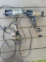 2 Stk. K&M 12250-000.55 230V Klemmleuchte, Notenpultleuchten