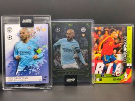 David Silva /25 & /75 - Topps Total Football / Panini 2008