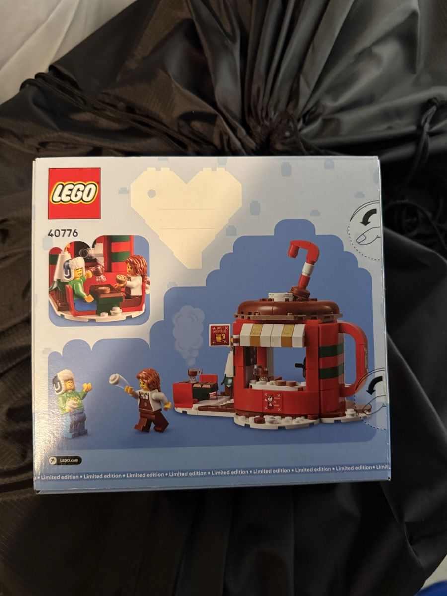 Lego Giocattoli: LEGO 40776 Hot Chocolate Stand – Nuovo e nell'imballaggio originale da Winterthur venduto da mag_z5tc