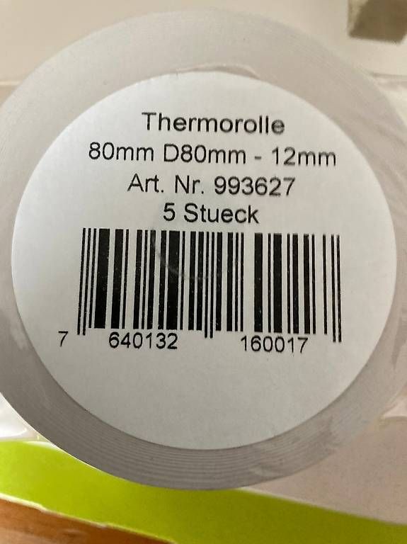 Registratore di cassa: Thermokassenrollen – Nuovo (secondo la descrizione) da Basel venduto da Blaetzlibajass 1