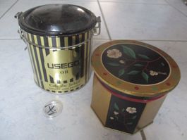 2 x Blechdose Usego