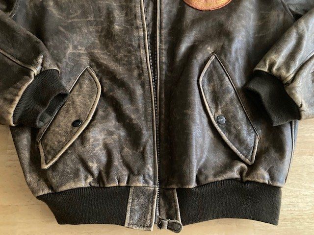 Chevignon Giacche: Chevignon "6st Fighter Squadron" Flight Jacket XXl – Usato da Affoltern am Albis venduto da premiumparts 3