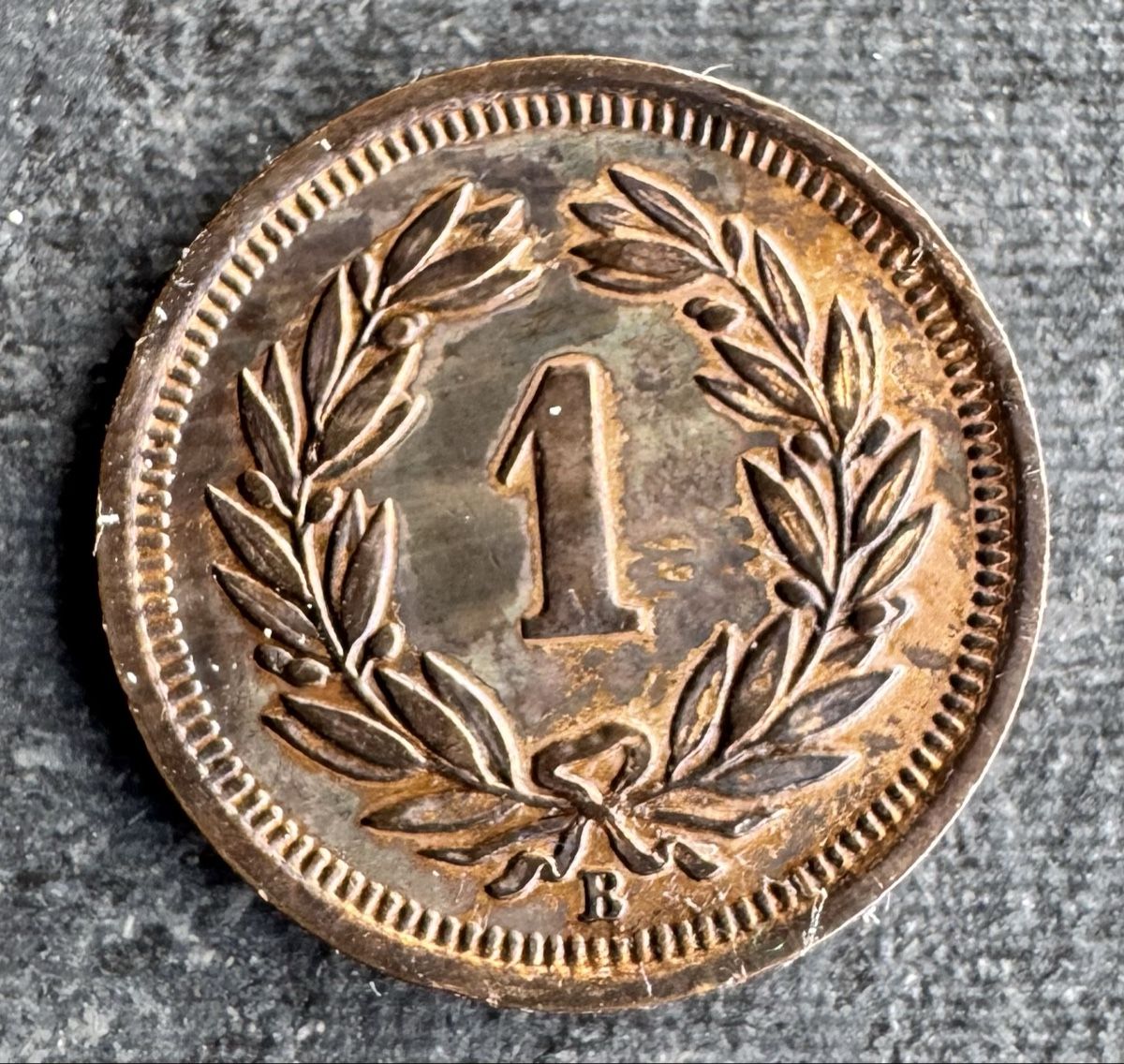 Alle Münzen: 1 Rappen 1927 – Gebraucht aus Meilen von coins4sale 1