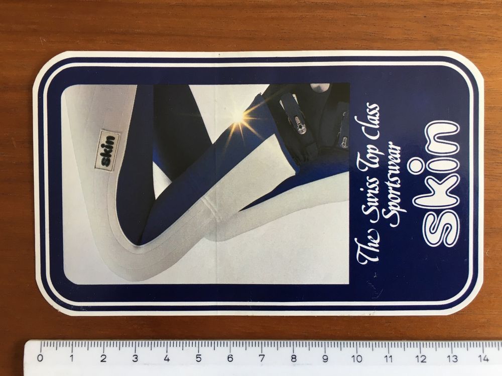 Adesivo Vintage Sticker Aufkleber 80's - Squitter Sportswear