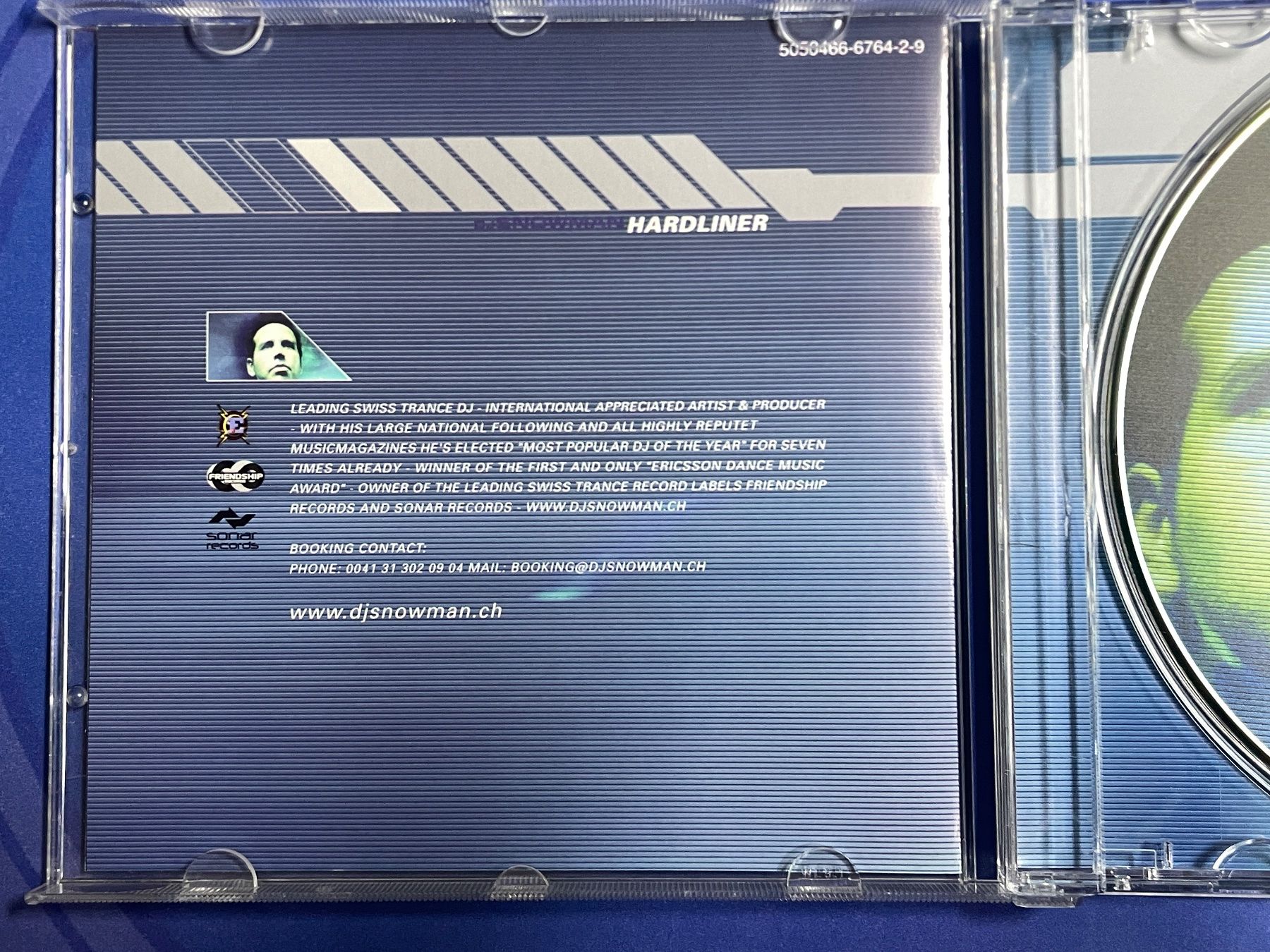 CD: DJ Snowman – Hardliner – Usato da Muri b. Bern venduto da AdidasCollector 2
