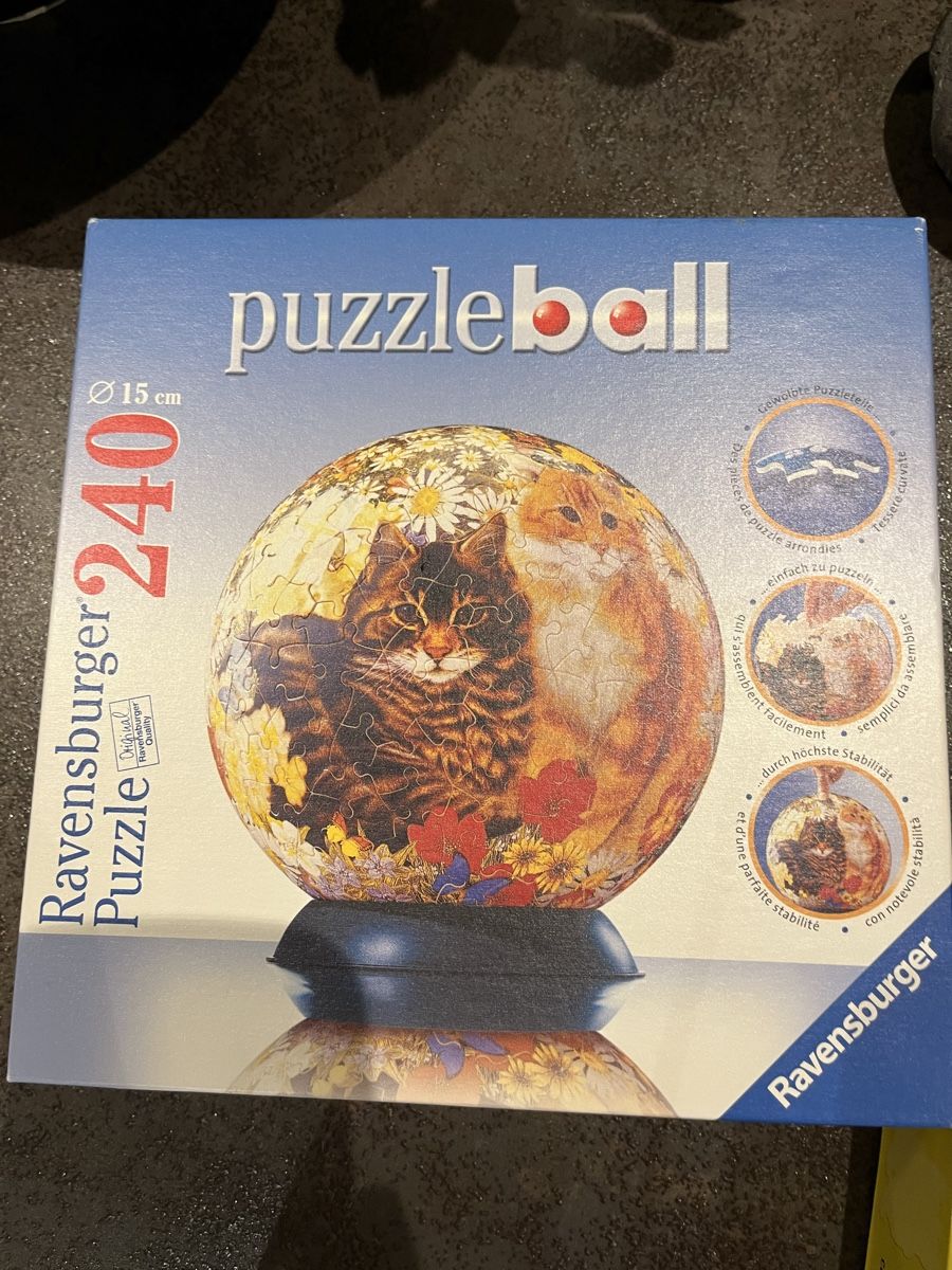 Ravensburger Puzzle: Puzzle Katze Bär Puzzleball – Usato da Amlikon-Bissegg venduto da Rahelbr5 1