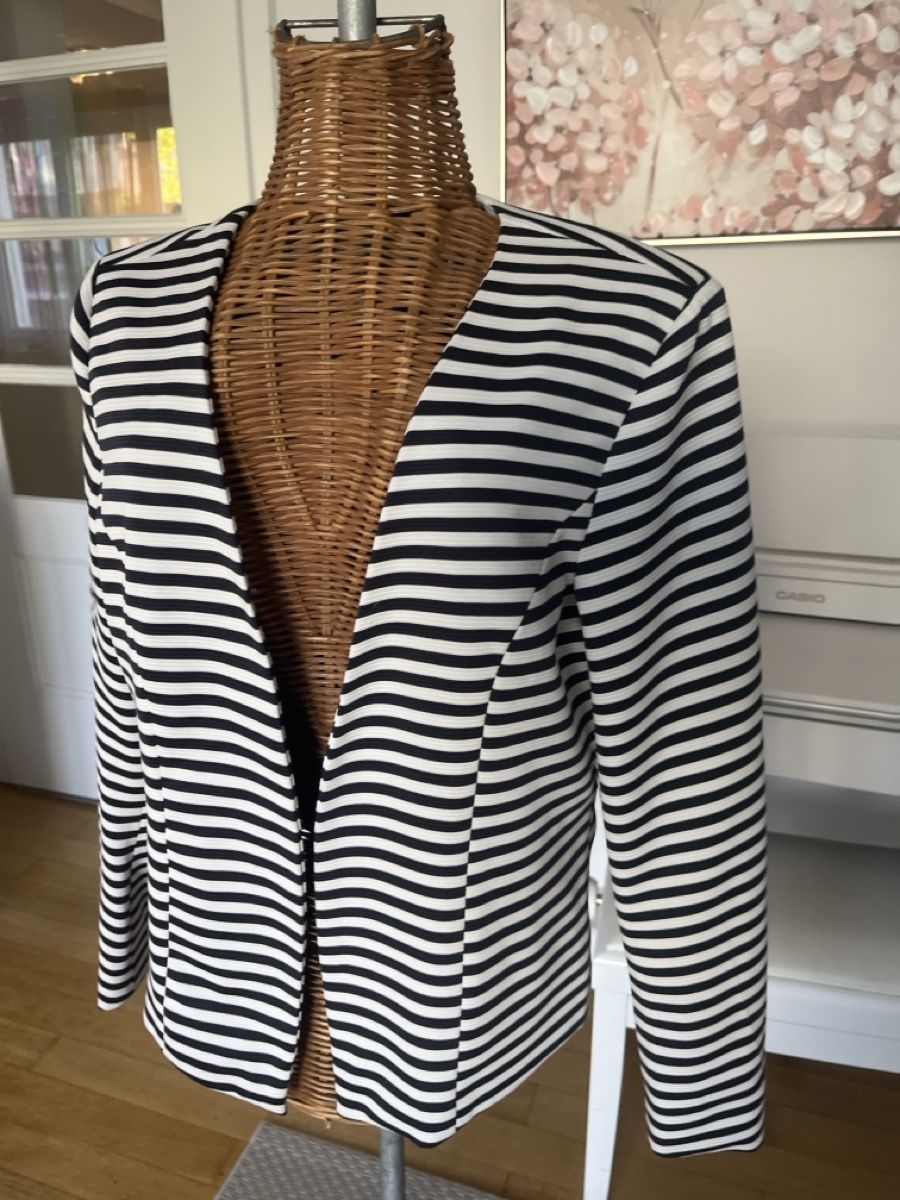 Only Giacche: Only Blazer, blau gestreift, 38 – Usato da Solothurn venduto da Bobesch08 1