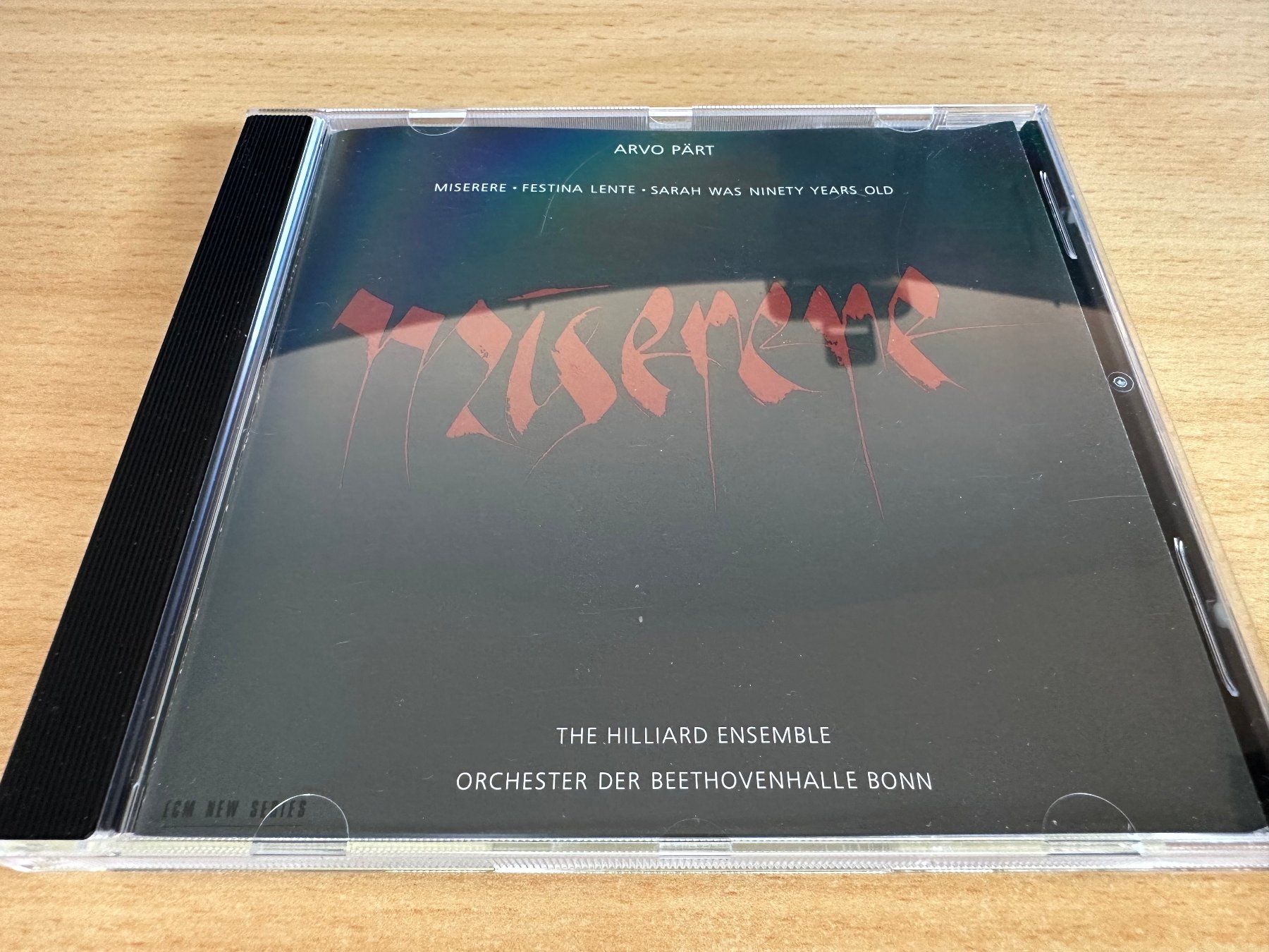 CD: Arvo Pärt – Miserere – Usato da Rikon im Tösstal venduto da Alpenmutz 2