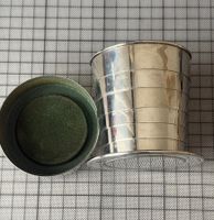 Dalvey Pocket Tumbler, Vintage Reiseglas, Top Zustand!