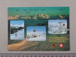 Zweisimmen, Rinderberg, Winter, Ski