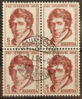 1955 PJ Charles Pictet-de-Rochemont Viererblock