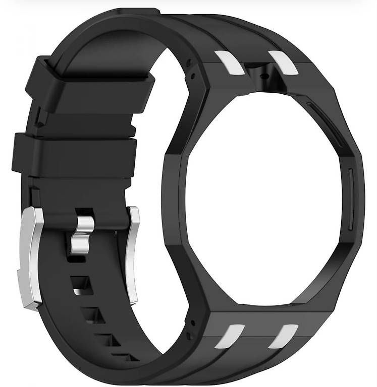Montres: Swatch X AP - Ocho Negro - With Strap  – Neuf avec emballage d'origine à Carouge GE par mvi_8xfx 3
