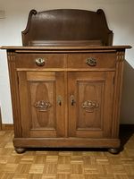 Antike Anrichte aus Holz (Jugendstil / Historismus)