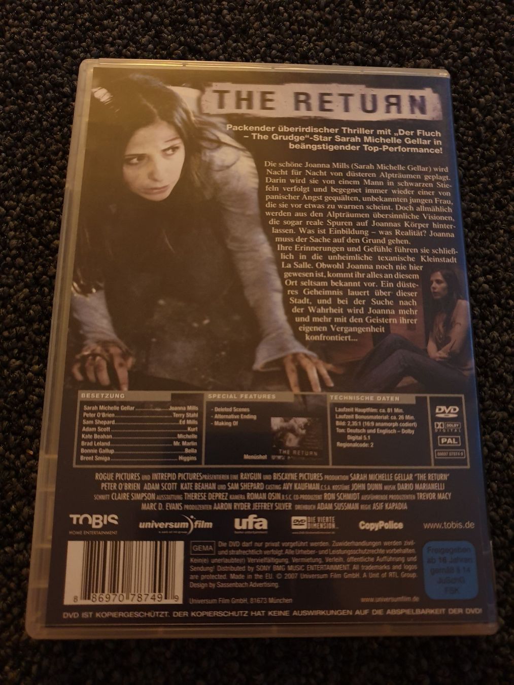Tutti i DVDs: THE RETURN (2753) – Usato da Ruswil venduto da Ruck.Zuck. 1