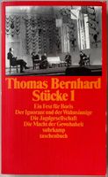 Stücke 1 – Thomas Bernhard – Dramen – Suhrkamp – wie neu