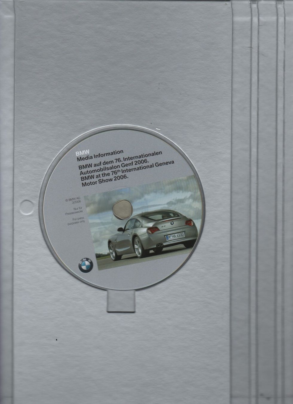 BMW Documenti: Pressemappe BMW Z4 – Nuovo (secondo la descrizione) da Corminboeuf venduto da corbay 3