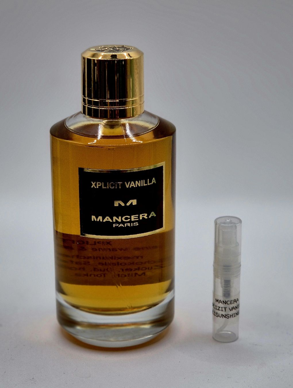 Mancera Profumi & Eau de Toilette: 2 ml XPLICIT VANILLA MANCERA ABFÜLLUNG – Nuovo (secondo la descrizione) da St. Gallen venduto da CaliSunshine