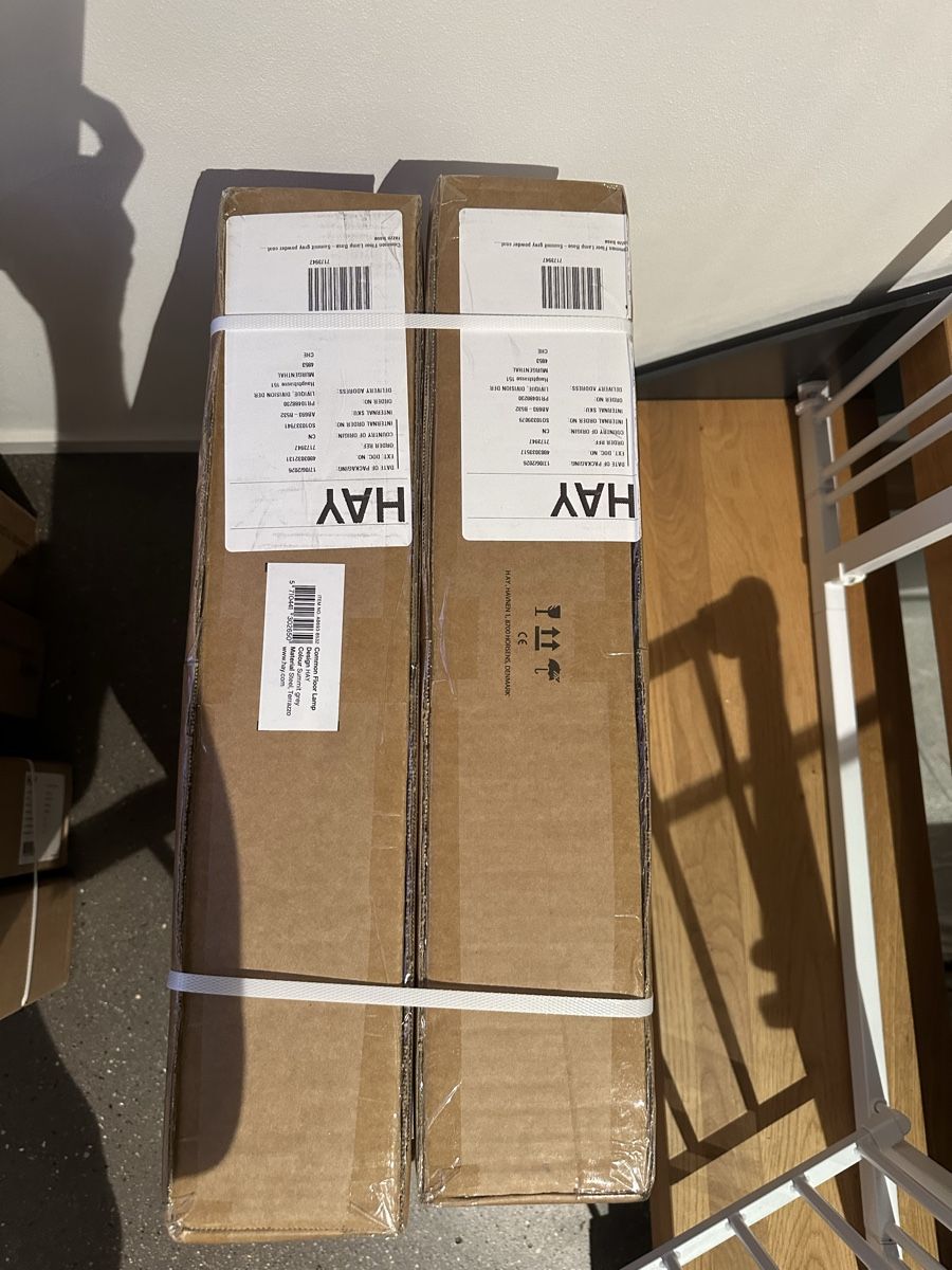 Hay Lampade: Original verpackte, neue Designer HAY Stehlampe Common – Nuovo e nell'imballaggio originale da Forch venduto da justineeggenberger 2
