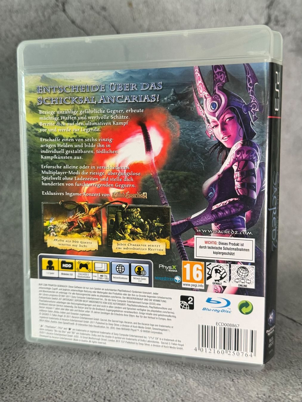 Spiele: Sacred 2: Fallen Angel [PS3] – Gebraucht aus Niederwil SO von BlueSonic 1