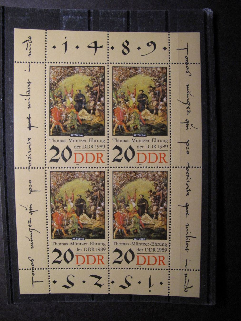 Alle Münzen: DDR 1989 Thomas Müntzer Geb. KB** – Gebraucht aus Wil SG von fva01