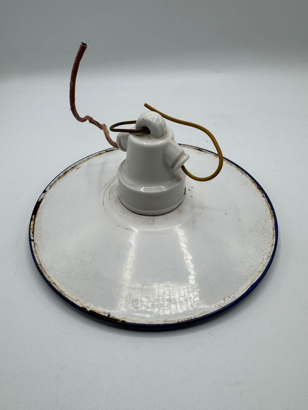 Lampade: Vintage Emaille Lampe – Usato da Sachseln venduto da BONATI01 2