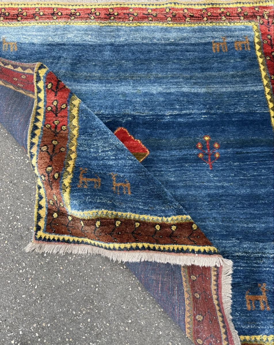 Gabbeh Tappeti: Wunderschöner  Orientteppich,Gabbeh,206x206.cm – Usato da Sempach venduto da Star7 3
