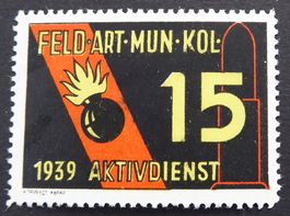 Soldatenmarken - Feld-Art-Mun-Kolonne 15 - Wi Trsp 47 - **