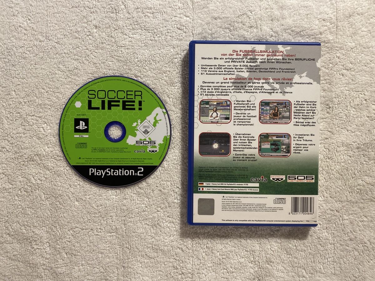 Sony Giochi: Soccer Life! PS2 – Usato da Reichenbach i. K. venduto da Daniel840 1