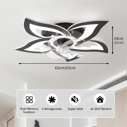 Ventilatoren: LED-Deckenventilator mit Fernbedienung – Neu und originalverpackt aus Liestal von OMAROSHOP 3