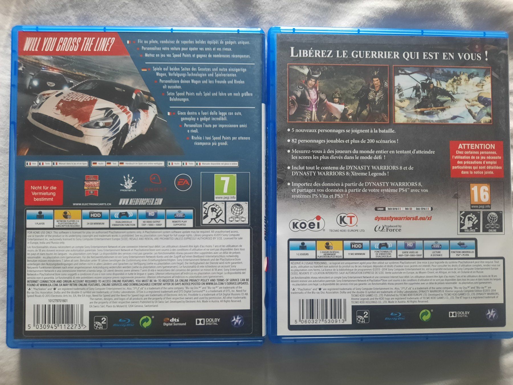 Giochi: Lot de 2 jeux PS4 – Usato da Thônex venduto da Lasdunas 1