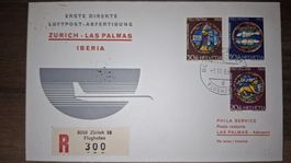 Iberia Zürich - La Palmas 01.11.1968