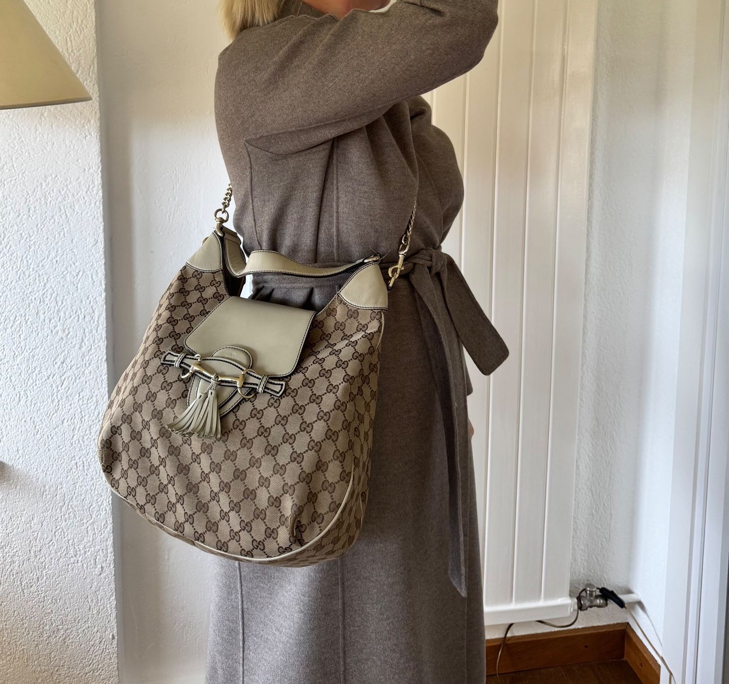 Gucci Borse da donna: Sac Gucci authentique GG Canvas beige – Difettoso da Forel (Lavaux) venduto da Mivrec.1823 9
