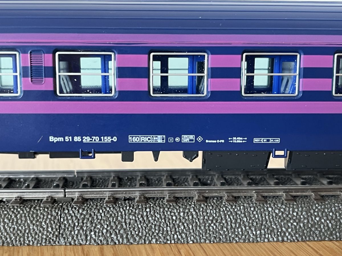 Jouef Modellini di ferrovie: 2 Stk SBB Liegewagen Jouef OVP – Usato da Basel venduto da Re620_11627 4