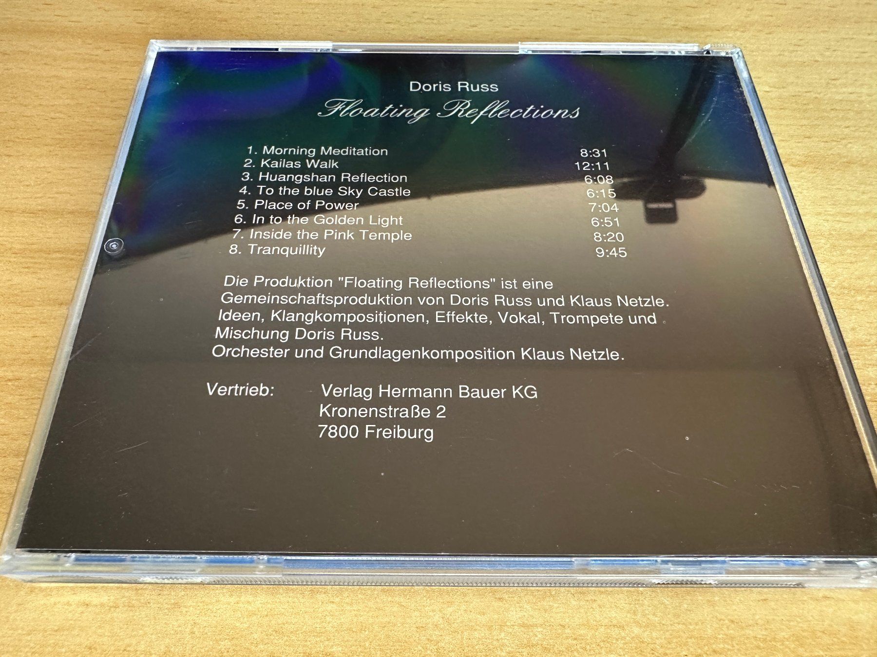 CD: Doris Russ – Floating Reflections – Usato da Rikon im Tösstal venduto da Alpenmutz 1