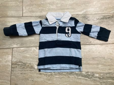 Poloshirt Langarm, Gr. 74