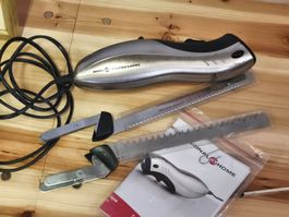 Elektrisches Messer ProfessionalAtHome mit 2 Messern(A61)