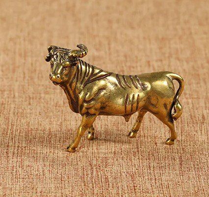 Sculture & Statue: Retro Messing Stier Skulptur – Nuovo (secondo la descrizione) da Uerkheim venduto da Kaufoption