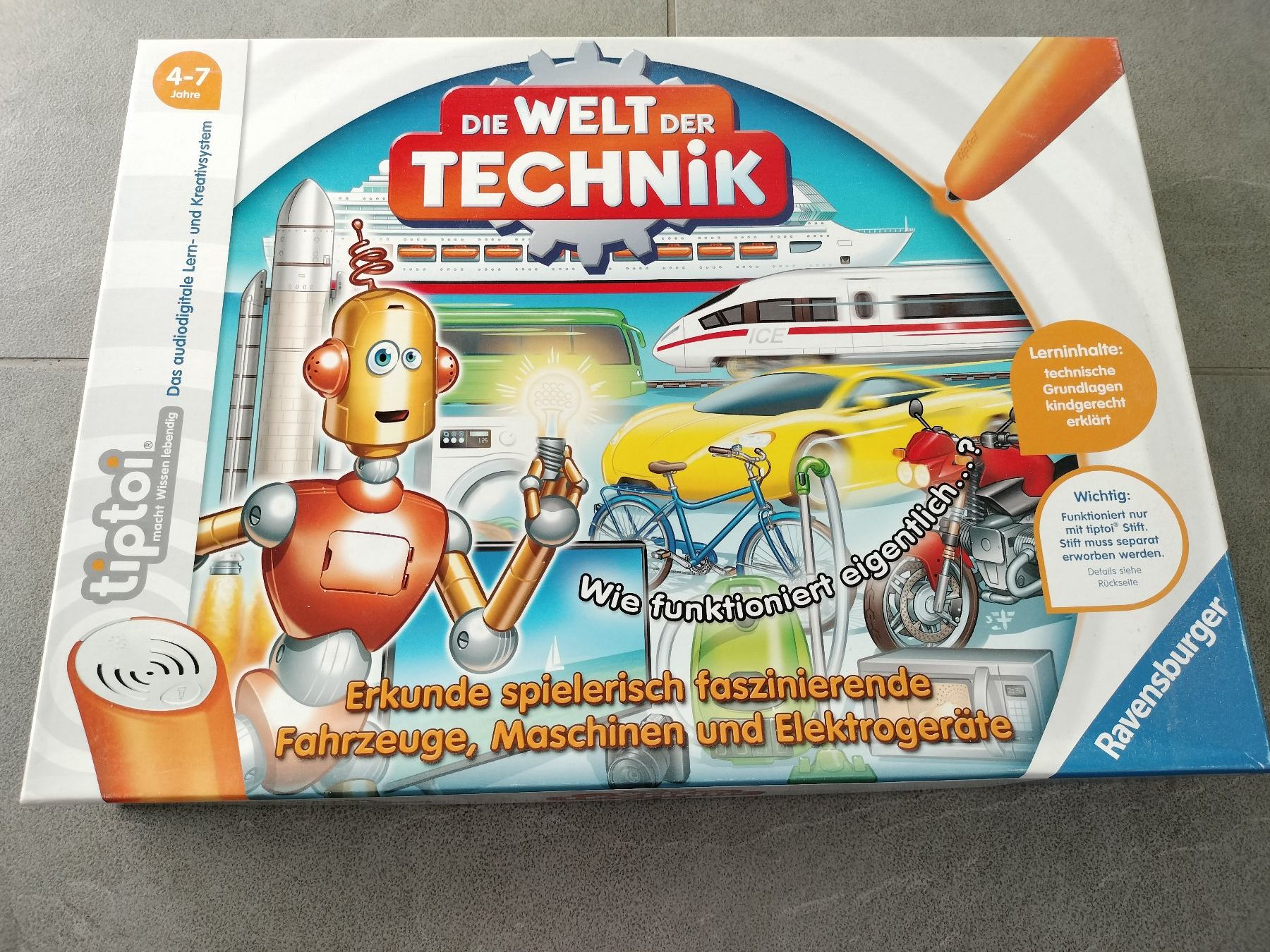 Tiptoi Giochi: tiptoi "Die Welt der Technik" – Usato da Neftenbach venduto da TheKringel